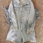 These Three Boutique Fringe Romper  Photo 1