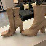 Forever 21 Boots Chic Beige Heeled Boots 7 1/2 Photo 1