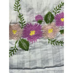 Matilda Jane Women's White Floral Embroidered Short Sleeve cotton blouse XXL Photo 1