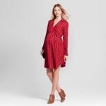 Ingrid and Isabel Red & Black Maternity Plaid Dress/Top “Shacket” Collared Size undefined Photo 12