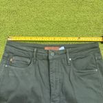 Judy Blue  Women's Size 11/30 Garment Dyed Green High Rise Wide Leg Cropped Photo 3