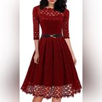 Double Triangle Metal Buckle Belt Women's Decorative Elastic Casual One Size L Black Size L Photo 8