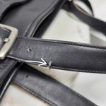 Coach Vintage  Legacy Tote Bag Black‎ Soft Leather Compartments Shoulder Straps Photo 8