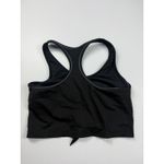 PINK - Victoria's Secret  Ultimate Sports Bra Racerback Tie Front Black M‎ Photo 3