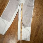 Woolrich  Womens Utility Jumpsuit Cream Patchwork Wide Leg Utility Size 4 Photo 5