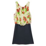 Wet Seal  Floral Mini Dress - Cream and Gray-Nwot Medium Photo 1