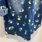 Floral Denim Button Photo 14