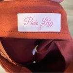 Pink Lily Rust Orange Suede Mini Skirt Women’s Size Small Photo 5