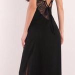 Tobi Long Backless Black Formal Dress Photo 0