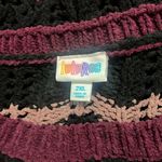 LuLaRoe Sweater Sz 2X Mariah Lose Knit Pullover Ribbed Neckline Cuffs Hem Photo 4