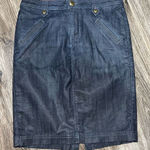 Level 99 Denim Skirt Blue Size 2 Photo 0