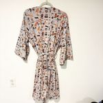 Vera Bradley  Dog Show Knit Robe Tie Waist & Pockets Large Womens Small/Medium Photo 3