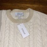 Derek Lam NWT  10 Crosby Rory Mixed Cable Knit Sweater Photo 6
