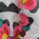 Women's Scarf Wrap Square Bold Color Black Pink Yellow Photo 2