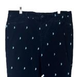 Talbots Corduroy Jeans Simply Flattering Owl Embroidery Navy Blue Women Size 16 Photo 2