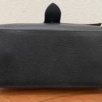 Henri Bendel Black Riverside Top Handle Satchel Bag Crossbody Purse Bag Photo 3