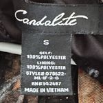 Candalite Vintage Women Dark Floral Whimsigoth Midi Dress Small Fairy Grunge Photo 9