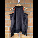 DANIEL PATRICK los angeles Cold Shoulder Bomber Large Black Photo 8