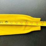 Liu Jo Knite Top With Ruffle Bottom Women's Yellow Sz S Photo 6