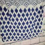 Roberta Roller Rabbit  FOR PIPERLIME COTTON METALLIC NECK NAVY GEO PRINT TUNIC S Photo 9