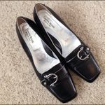 Taryn Rose Leather Loafers Black & Silver with Buckle Women’s EU Size 40 Photo 5