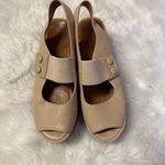 L’Amour Des Pieds Leather Slingback Sandals – Nude Beige – Size 7M Black Photo 7