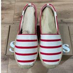 Soludos Womens The Original Espadrille Red Striped Beach Slip Ons Size 7/7.5 NIB Photo 5