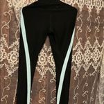 Xersion  Black and Light‎ Blue Active Leggings Photo 3