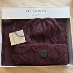 ALLSAINTS  beanie and scarf set Photo 0