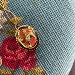 Vintage Cameo Earrings Pin Necklace Brooch Costume Jewelry Gold Photo 3