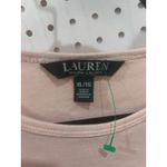 Ralph Lauren Lauren  Womens TShirt Pink XL GUC Short Sleeve Crew Neck Photo 3