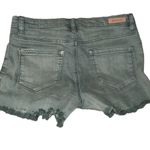 BLANK NYC  Hiker Short light Green Denim Size 26 Photo 1