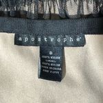 Apostrophe  tiered tulle black midi skirt size 8 Photo 8