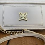 BCBGeneration New BCBG Coco Mini Satchel Faux Leather Crossbody Cream Small Bag $98 Photo 4