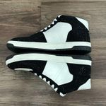 Wild Pair White And With Black Rhinestones Camelott High-Top Sneakers Size 9.5 Photo 1