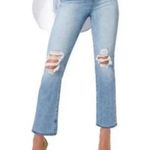 Good American NWT Women's Good Boy Wide Release Hem Jeans Size 6/28 Photo 0