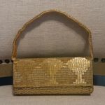 La Regale  Gold Beaded Mini Bag Photo 0