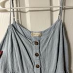 Altar'd State  Dusty Blue Dress Photo 1