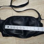 Tory Burch Pebbled Leather Large Crossbody HOBO Bag TOTE Black Perforated Logo Photo 5