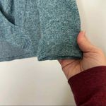 White Willow Womens Teal Heathered Wrap Front Long Sleeve Top Casual Blouse‎ XL Green Photo 5