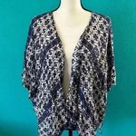Brandy Melville  purple flowy cardigan kimono top Photo 0