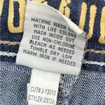 Hydraulic  7/8 Accent Stitched Blue Jean Denim  Shorts Photo 6