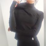 Free People Movement Tempo Ribbed Turtleneck Size L Black Size L Photo 3