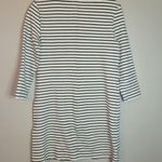 J. Crew Factory Navy and White Striped Long Sleeve Dress Blue Size XS Photo 3