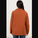 Pinkblush  Forte Rust Quilted Button Jacket S NWT Photo 1