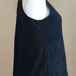 love on a hanger  Top Womens Small Black Sheer Lace Tank Sleeveless Boho … Photo 1