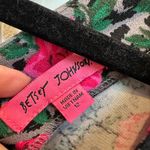 Betsey Johnson  Pink Leopard Rose Garden Floral Ruffle Cottage Core Size 12 Large Photo 10