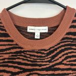 EXPRESS  Negin Mirsalehi Anima Brown/Black Long Sleeve Sweater Midi Dress Small Photo 3