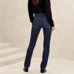 Banana Republic EUC  Premium Denim High Rise Slim Straight Dark Wash Jeans, 29 Photo 1