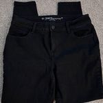 Maurice's M Jeans by  Everflex Super Skinny Curvy High Rise Black Jeans; size L Photo 2